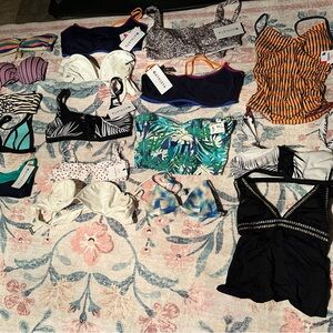 Large women’s swimwear lot most with tags ! High end , great for sellers !